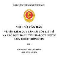 Một số văn bản về tìm kiếm quy tập hài cốt liệt sĩ và xác định danh tính hài cốt liệt sĩ còn thiếu thông tin (Tập I)