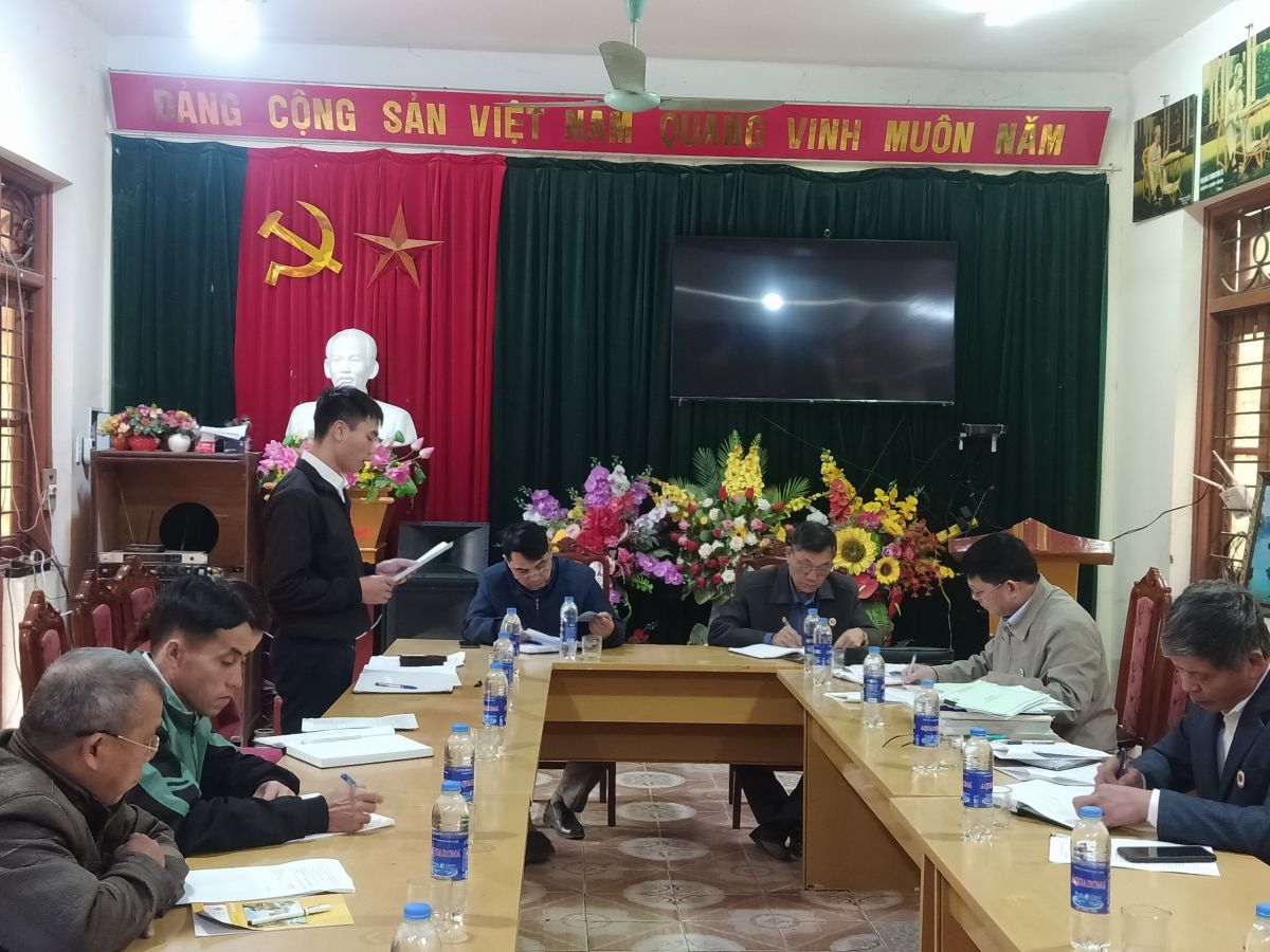 Hội CCB tỉnh kiểm tra công tác Hội tại xã Bộ Bố, huyện Pác Nặm