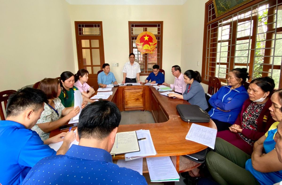 Hội CCB tỉnh Bắc Kạn kiểm tra công tác vay vốn tại thị trấn Bằng Lẵng huyện Chợ Đồn