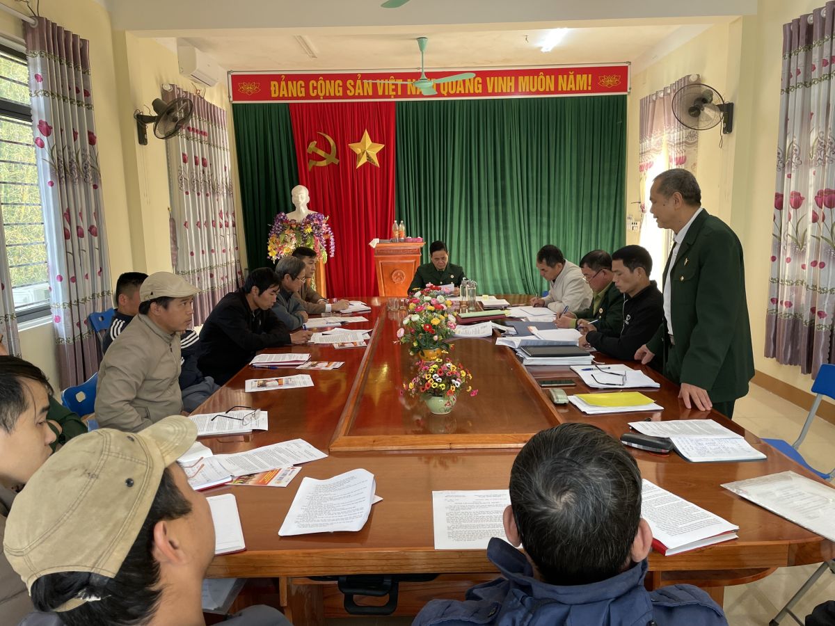 Kiểm tra công tác Hội tại xã Dương Sơn, huyện Na Rì