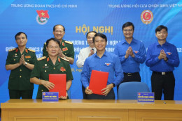 Trung ương Hội Cựu chiến binh và Trung ương Đoàn Thanh niên Cộng sản Hồ Chí Minh Ký kết chương trình phối hợp hoạt động giai đoạn 2023 – 2028