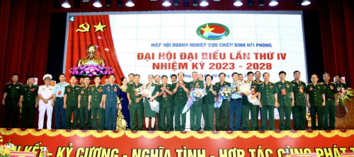 Hiệp hội Doanh nghiệp Cựu chiến binh Hải Phòng Đại hội lần thứ IV, nhiệm kỳ 2023-2028