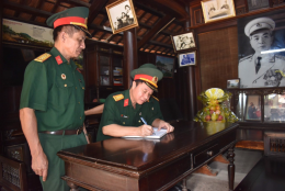 Cựu chiến binh tỉnh Quảng Bình nguyện học tập và noi gương Đại tướng Võ Nguyên Giáp