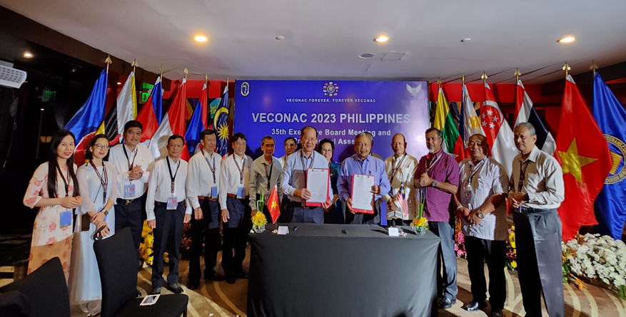 Lễ ký kết văn bản làm việc giữa Hội CCB Việt Nam và Hội CCB các LLVT Malaixia