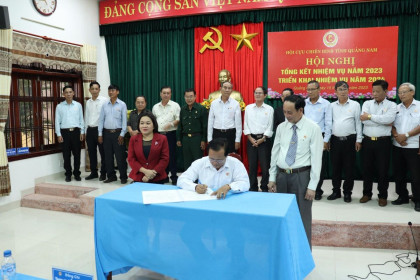 Hội Cựu chiến binh tỉnh Quảng Nam triển khai nhiệm vụ năm 2024