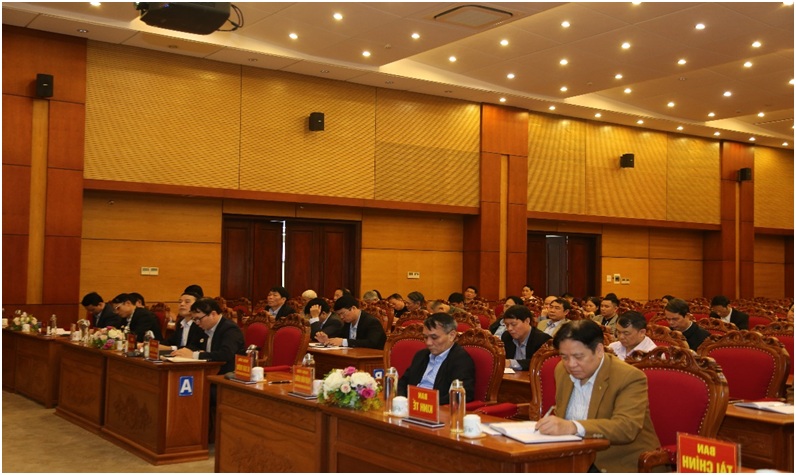 Toàn cảnh Hội nghị Dân chủ Cơ quan Trung ương Hội CCB Việt Nam năm 2023