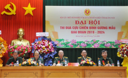 Kết quả Đại hội thi đua “Cựu chiến binh gương mẫu” giai đoạn 2019 - 2024 cấp huyện của Hội Cựu chiến binh tỉnh Quảng Ngãi