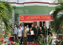 Hội Cựu chiến binh tỉnh Cà Mau trao tặng nhà “Nghĩa tình Cựu chiến binh”
