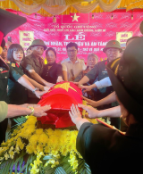 Yên Bái: Đón hài cốt liệt sỹ trở về quê hương
