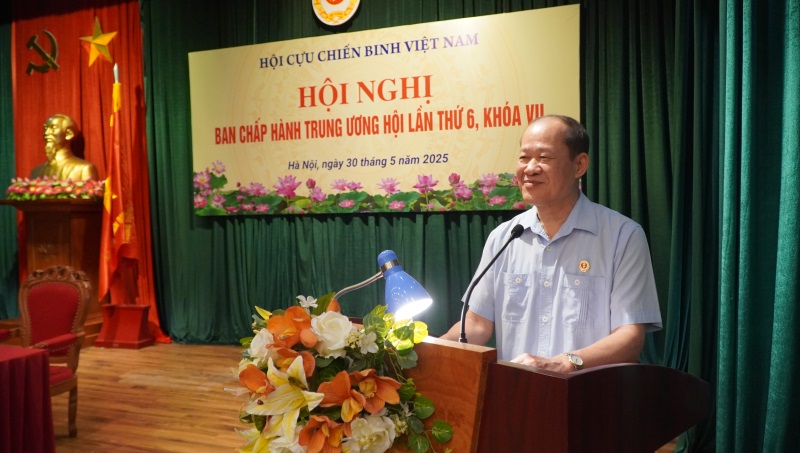 Ban chấp hành Trung ương Hội Cựu chiến binh Việt Nam khóa VII tổ chức Hội nghị lần thứ 6