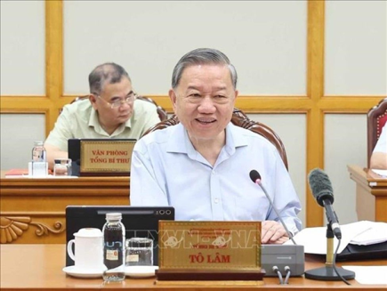 Tổng Bí thư Tô Lâm: Bố trí, sắp xếp cán bộ đúng nguyên tắc, không để phát sinh vấn đề phức tạp nội bộ