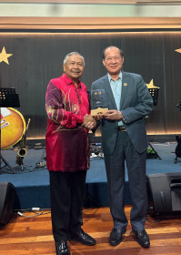 Thư Cảm ơn của Đại tá DATUK SHARUDDIN BIN HJ OMAR Chủ tịch Hội Cựu chiến binh Các lực lượng vũ trang Malaysia