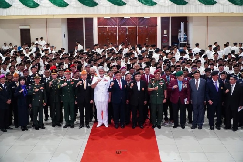Đoàn đại biểu Cựu chiến binh Việt Nam thăm, làm việc và dự Kỷ niệm 103 năm Ngày thành lập Hội Cựu chiến binh các Lực lượng vũ trang Malaixia
