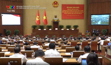 Tổng Bí thư Tô Lâm dự và quán triệt quán triệt, triển khai thực hiện 4 Nghị quyết của Bộ Chính trị