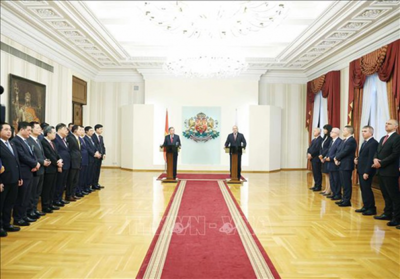 Tuyên bố chung Việt Nam và Bulgaria về thiết lập Đối tác Chiến lược