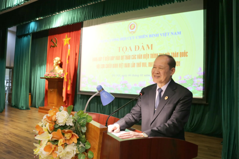 Hội nghị tọa đàm đóng góp ý kiến vào Dự thảo các văn kiện trình Đại hội toàn quốc Hội CCB Việt Nam lần thứ VIII, nhiệm kỳ 2026-2031