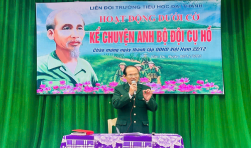 Vương Thừa Độ tấm gương Cựu chiến binh 35 năm bền bỉ “nói chuyện truyền thống” và “kể chuyện Bác Hồ”