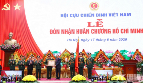 Khai mạc trọng thể Đại hội đại biểu toàn quốc Hội Cựu chiến binh Việt Nam lần thứ VIII, nhiệm kỳ 2026-2031