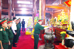Hoạt động tri ân của Trung ương Hội Cựu chiến binh Việt Nam tại Nghệ An