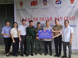 Hội Cựu chiến binh Học viện Chính trị Quốc gia Hồ Chí Minh chung tay hỗ trợ xây dựng nhà tình nghĩa cho gia đình chính sách tại Cao Bằng