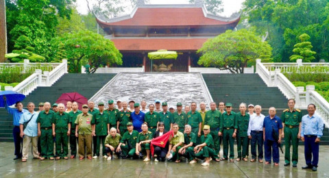 Hành trình về Khu di tích lịch sử K9 – Hoạt động đầy ý nghĩa của các cựu chiến binh