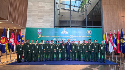 Hội Cựu chiến binh Việt Nam đóng góp vào thành công của Đại hội VECONAC lần thứ 25
